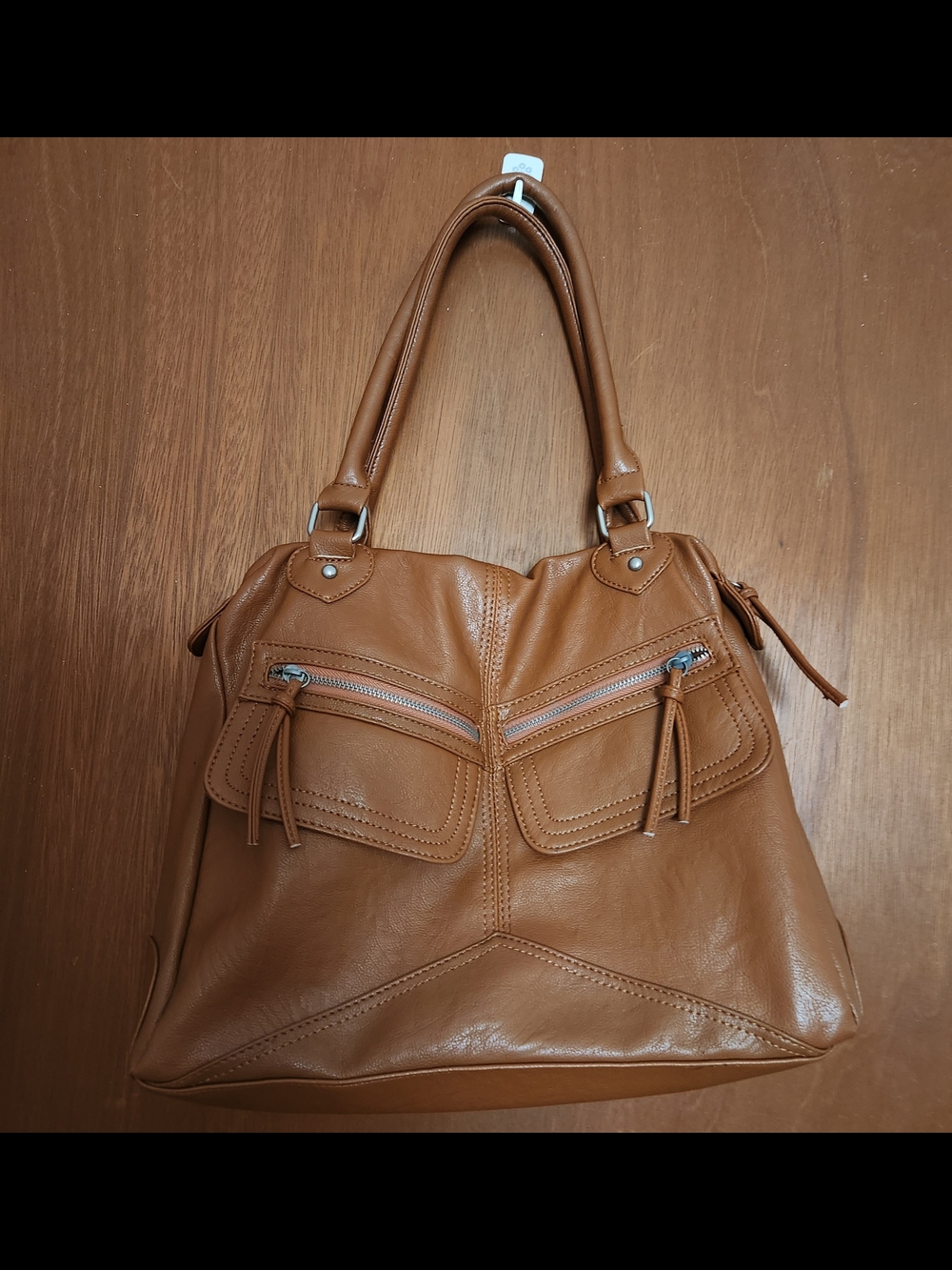 Tan Womens Tote Bag - Classic Everyday Shoulder Bag